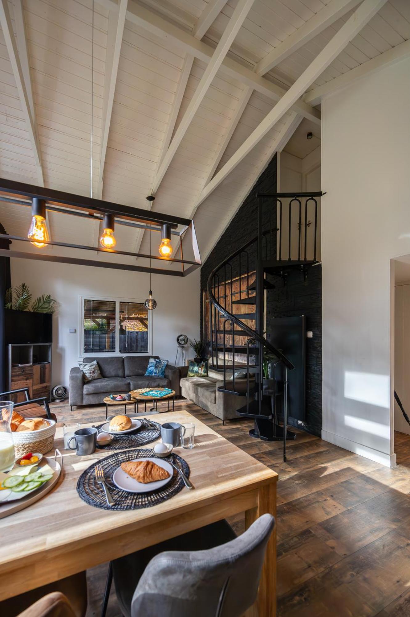 Vakantiehuis Veluws Genieten Met Whirlpool En Sauna Doornspijk Exterior foto